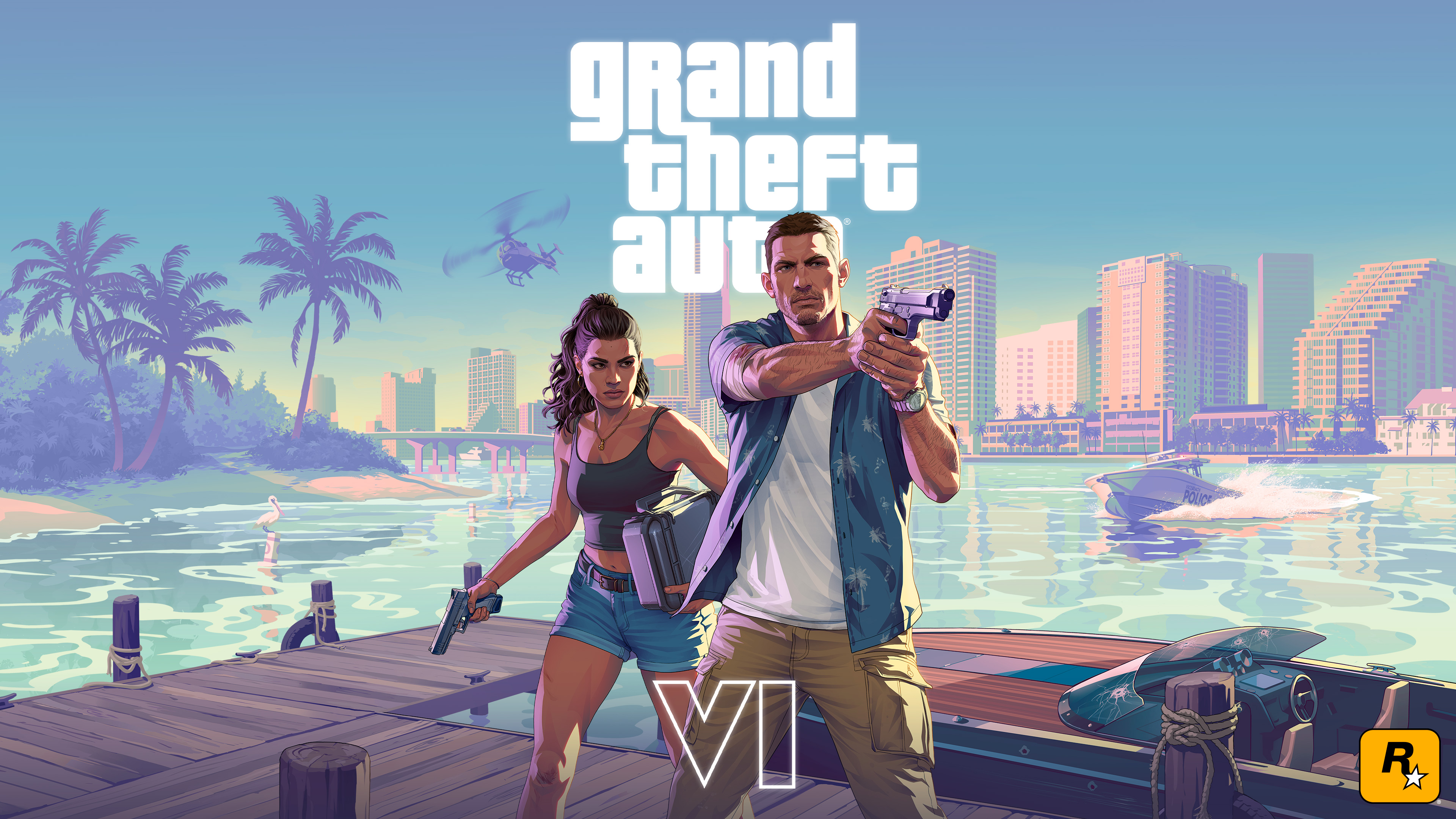 Grand Theft Auto VI - Rockstar Games, image size:3840x2160